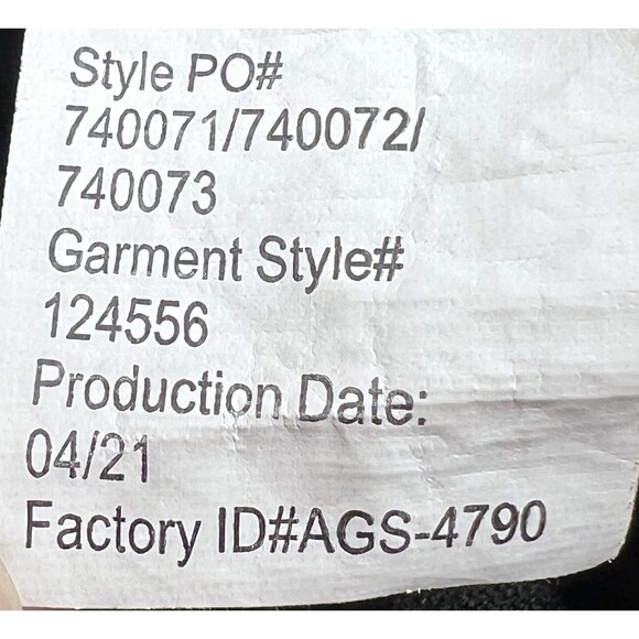 Maurices Black Paperbag High Rise Tie Waist Tapered Crepe Pants Size L - Picture 16 of 16